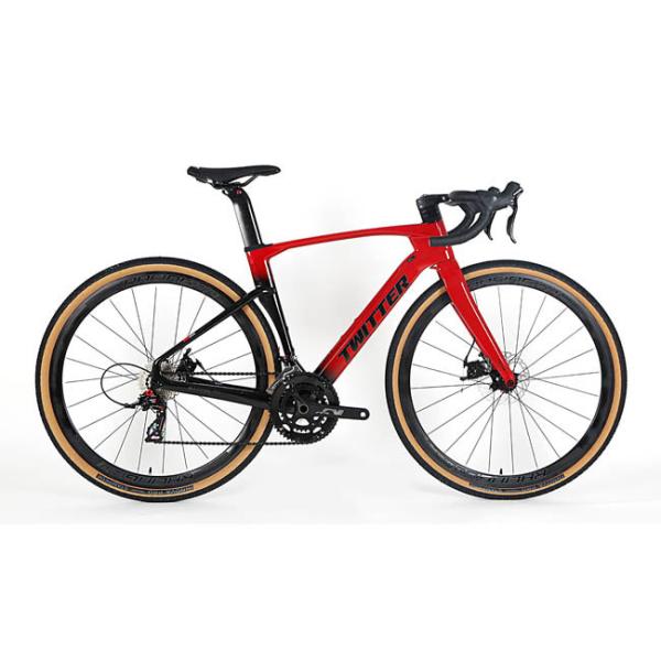 Buy cheap T900 Carbon Fiber Gravel Bike , 45cm Road Bike GRAVEL V2 22 Speed 40C from wholesalers