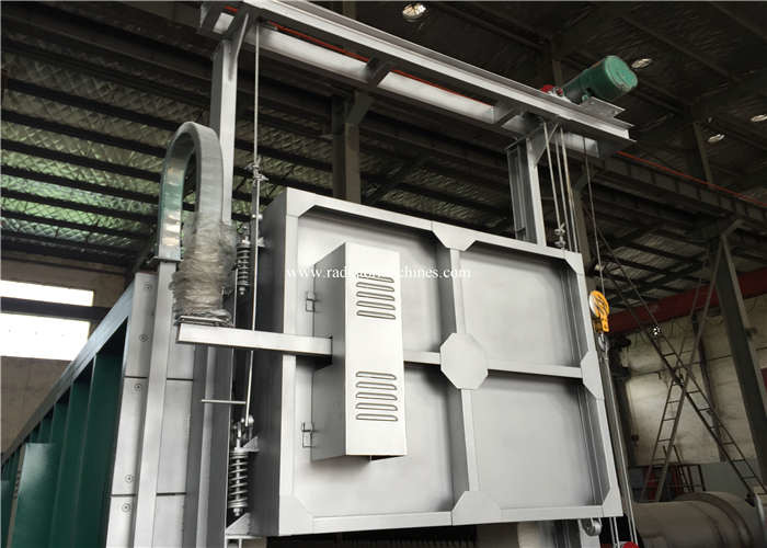 Trolley Type Heat Treatment Furnace For Quenching Annealing High Chrome Parts