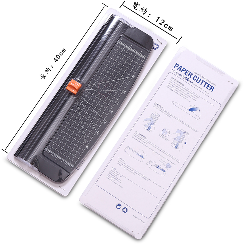 Style Manual Paper Cutter A4 Portable Desktop Mini Paper Trimmer for Office School