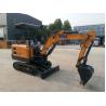 Buy cheap Compact Mini Crawler Excavator With 310mm Blade Cutting Depth 2200kg Bucket 0.1-0.3cbm from wholesalers