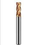 4 Flute Carbide End Mill Cutter High Speed High Hardness Long Service Life