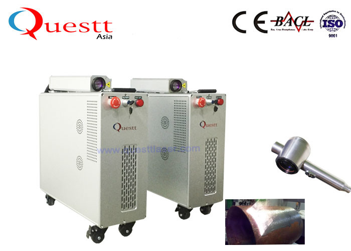 Dual Laser Head 100W Fiber Laser Cleaning Machine Handheld