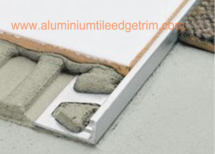 aluminium square tile edge trim for floor