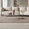 Buy cheap Round Household Transparent Acrylic Coffee Table PMMA Bedroom Furniture from wholesalers