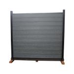 1.8m X 1.8m Wpc Fence Panels Embossed Co - Extrusion Outdoor Home Boards
