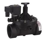 Black Bistable Latching 1 Inch 25MM Irrigation Solenoid Valve Plastic 12V 24VDC