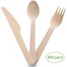 Buy cheap Food Grade Safe Custom Wooden Cutlery Sets Disposable from wholesalers