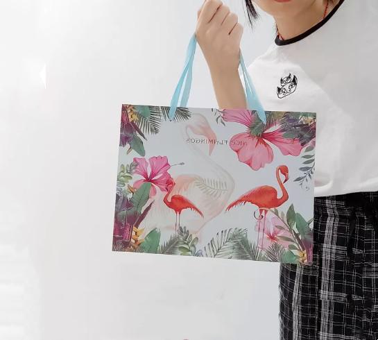 Buy cheap ODM Custom Clothing Packaging Bags Recyclable Corporate Promotional Bags Kraft from wholesalers