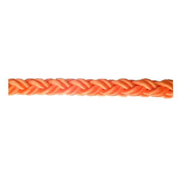 Buy cheap Orange Plait PP Polypropylene Mooring Rope Eight Strand Durable For Fishing from wholesalers