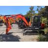 Buy cheap 6ton Used Doosan Mini Excavator DH60 Excavator 0.2m3 Bucket Used Mini Track Hoes from wholesalers