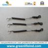 Buy cheap Black/Blue Color Long Length Clip-on Key Coil Lanyard Connector from wholesalers
