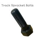 12.9 Level Excavator Track Bolts M16*M50 Half Thread Type