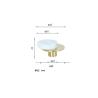 Buy cheap Amertop Hardware Kitchen Cabinet Knobs Solid Brass Door Handle from wholesalers
