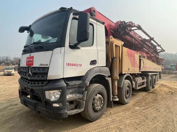 Buy cheap 20 Years Sanyi 62m Concrete Pump Trucks with Mercedes-Benz Chassis awp truck hydraulic concrete pump from wholesalers