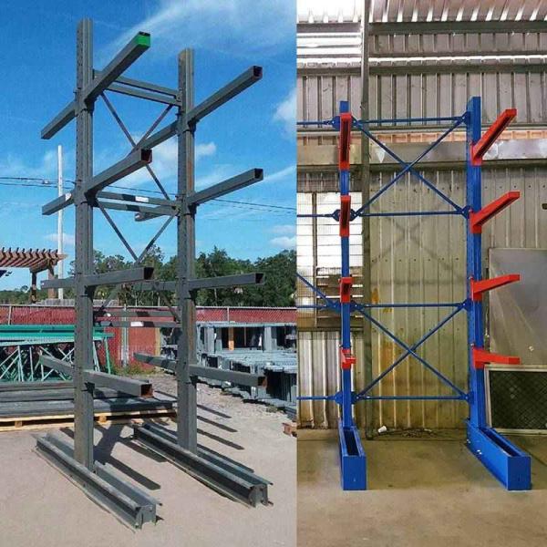 Buy cheap 3000kg Double Sided Cantilever Rack 1000mm Cantilever Rack Shelf from wholesalers