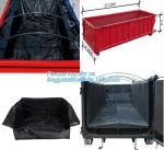PE Woven Tarpaulin Container Liner Bag, container cover, drawsting Jumbo bags,