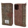 Buy cheap Brown TPU Harris Tweed 5.8" Leather Flip Cover Phone Case from wholesalers