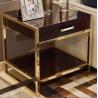 Buy cheap High end 5-STAR metal frame wooden night stand /bed side table, casegoods,hotel furniture NT-0088 from wholesalers