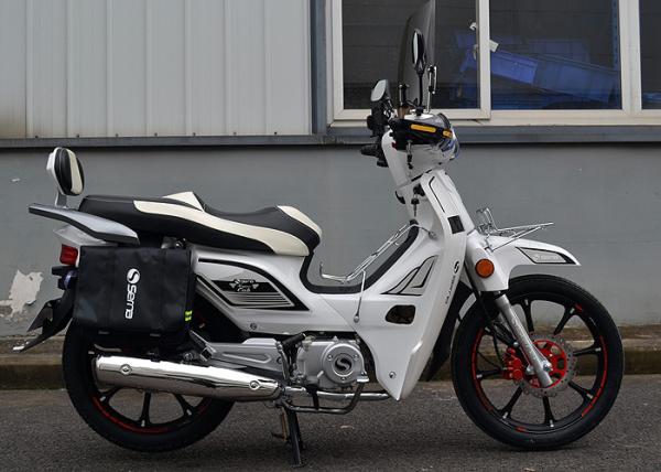 Buy cheap 4 Gear Super Cub C100 Motorcycle 150KG Max Load Weight Disk / Drum Break from wholesalers