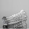 Buy cheap 9.75 Inch Embossed Crystal Glass Vases Shock Resistant For Home Decoration from wholesalers