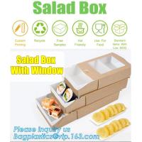 Buy cheap Noodle box, Salad Disposable Packing, Kraft Paper Lunch Box, Disposable Kraft product