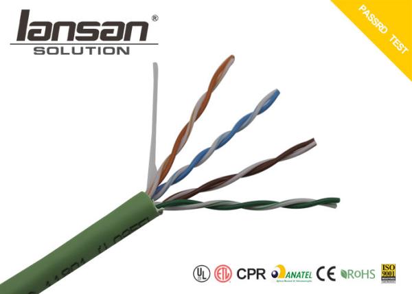 Buy cheap Communication Cable Indoor CAT5e UTP Cable 24AWG CCA Conductor PVC Jacket from wholesalers
