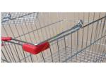 Stackable And Wire Hand Shopping Basket , Durable Metal Shopping Basket