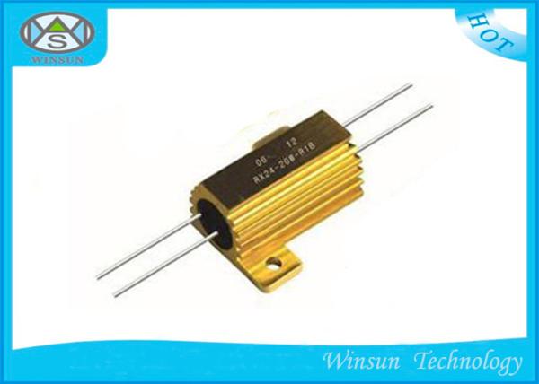 Buy cheap Gold Wire Wound Power Resistor Dummy Load 1 Ohm 20 Watt Resistor For Elevator from wholesalers