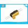 Buy cheap Gold Wire Wound Power Resistor Dummy Load 1 Ohm 20 Watt Resistor For Elevator from wholesalers