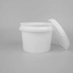 Screen Printing Round Plastic Bucket 1200ml For Toys Brushes Paints