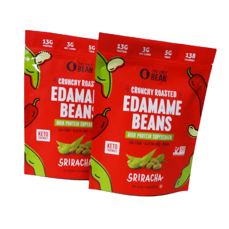 Aluminum Layer Moisture Proof Stand Up Food Snack Beans Packaging Plastic Bag Pouches