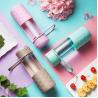 Buy cheap 360ML Heatproof Borosilicate Glass Water Bottle With Silicone Sleeve from wholesalers