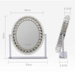 LED Light Up Makeup Mirror Crystal Vanity Mirror Hollywood Style