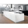 Buy cheap Indoor Decoration Calacatta Quartz Stone Countertops 2.45g/cm3 Density from wholesalers