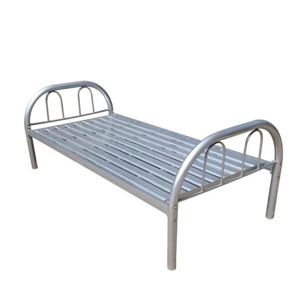 Buy cheap Simple Worker Small Single Metal Bed Frame Stable Load Bearing Mildew Proof from wholesalers