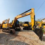 15ton Miedum Duty Used Sany Excavators Sy155 Crawler Machinery