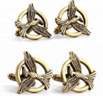 Buy cheap Sport 3D Design Round Cufflinks Boyfriend Husband Men's Shirt Animated Engraved Soccer Zinc Alloy Cuff Link 3D from wholesalers