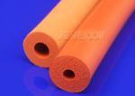 Silicone Sponge Small Diameter Foam Tube , Closed Cell Round Foam Tube