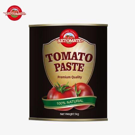 Production Sales High Quality 3kg Canned Tomato Paste To ISO HACCP BRC FDA