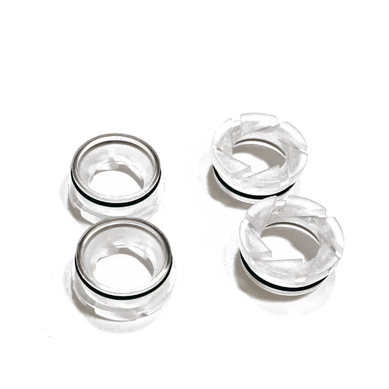 White Color Pressure Foot Assembly Disk Insert + / -0.005 Strict Tolerance