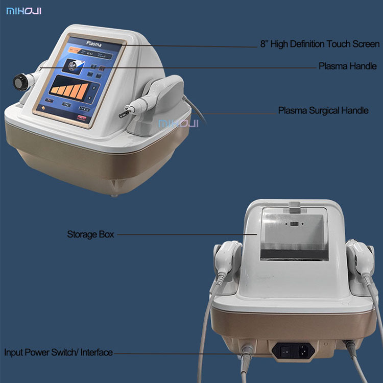 CE 150w Cold Plasma Facial Machine For Eye Lifting And Skin Tag Removal