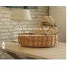Buy cheap 2016 wicker food basket wicker bread basket willow fruit basket with handle from wholesalers