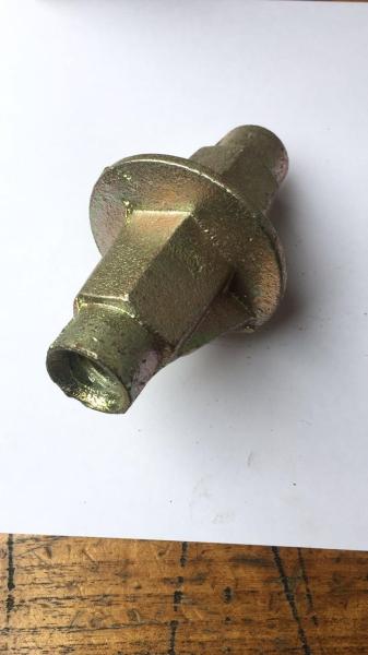 Yellow / Silver Scaffolding Accessories φ17mm Casted color zincing 0.54 kg water