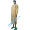 Buy cheap Non-woven Medical White Coveralls,Disposable Medical Waterproof Isolation Gown, 00:41 Medical Disposable Chemical Prot from wholesalers