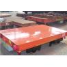 Buy cheap Red Color 5 Ton Material Transfer Cart , Industrial Transfer Car For Warehouses from wholesalers