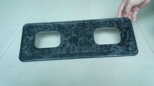 Buy cheap Professional China Fabricator Custom Forged Carbon Fiber Car License Frame Plate from wholesalers