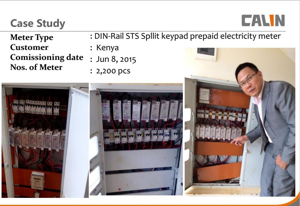 STS Smart Micro Grid System Single Phase Din Rail Mounted Kwh Meter