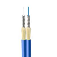 Buy cheap Aramid Yarn Indoor Fiber Optical Cable Anti Rodent Tight Buffer Duplex Armored product