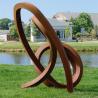 Buy cheap Rusty Weathering Seel Abstract Metal Garden Art Outdoor Sculpture from wholesalers
