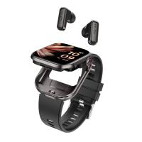 Buy cheap Smart Watch T99 TWS 2-in-1 Bluetooth Earphones 2.02''TFT square screen Bluetooth product